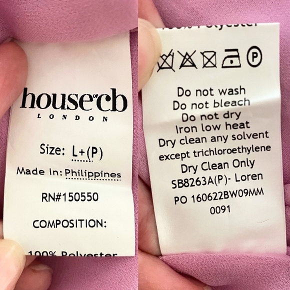 NEW House of CB Loren Pink Maxi Dress Large+ (XL) with Plus Cup - Picture 15 of 17